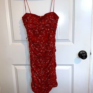 Hello molly S rouched mini dress